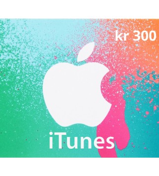 iTunes NOK 300 Card NO Key 